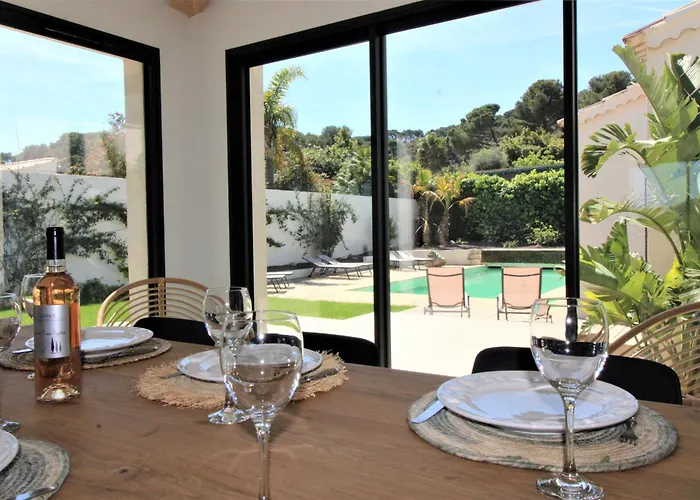 La Madrague-villa/piscine Vue Mer/clim/wifi Villa