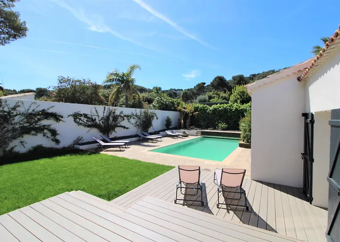 La Madrague-villa/piscine Vue Mer/clim/wifi Villa *